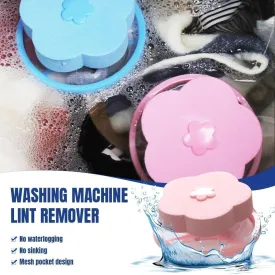2024 Floating Hair Filtering Mesh Removal, New Lint Catcher for Washing Machine Wool Device, Reusable Washing Machine Hair Filter Cleaning Mesh Bag Pet Dog Cat Hair Remover for Laundry (4 Pcs)