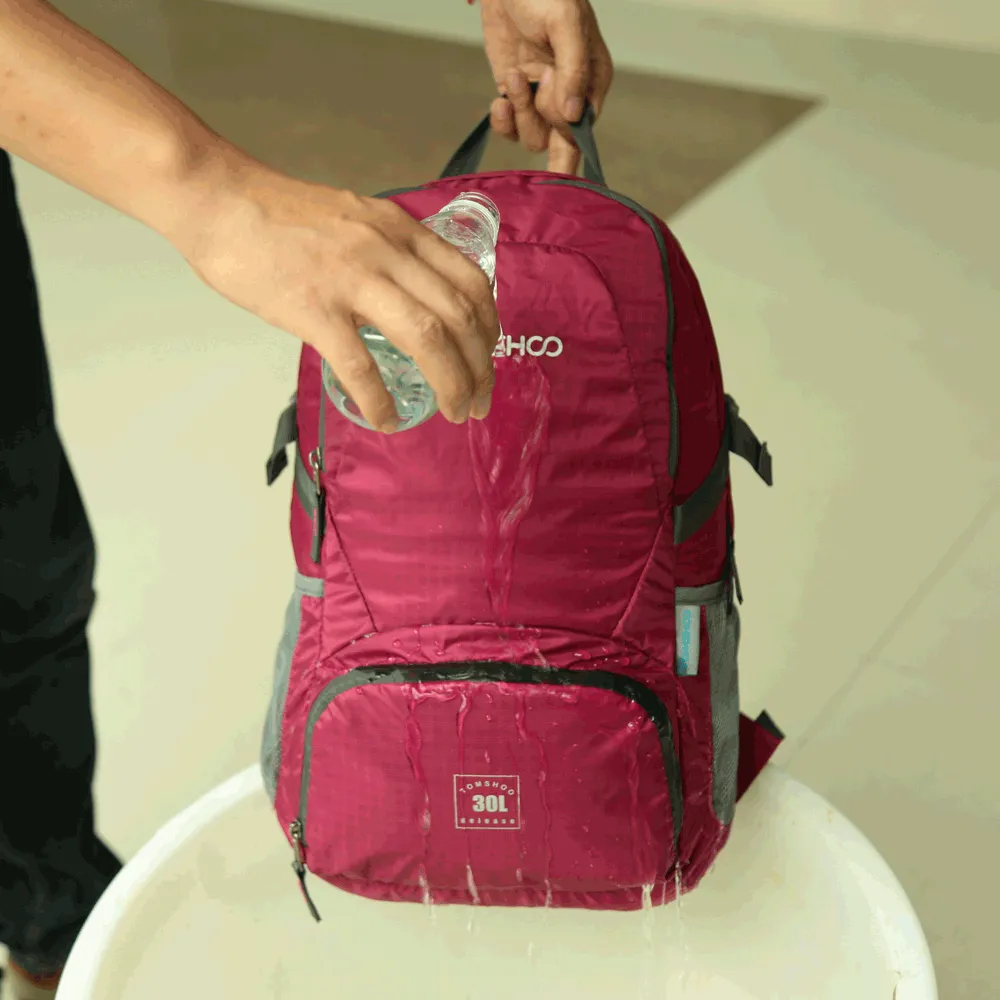 30L Foldable Backpack - for Travel/Camping
