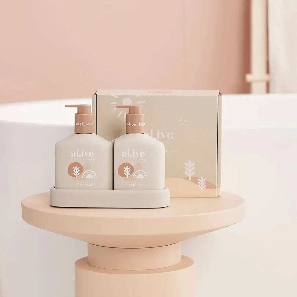 Al.ive  Baby Hair & Body Duo - Calming Oatmeal