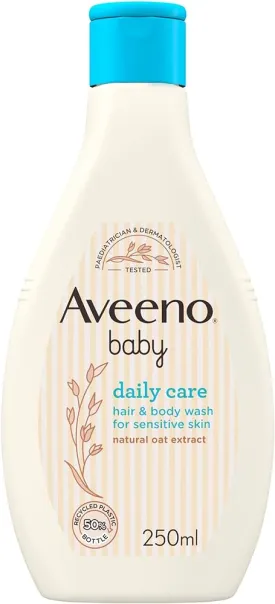 Aveeno Baby Hair & Body Wash 250ml