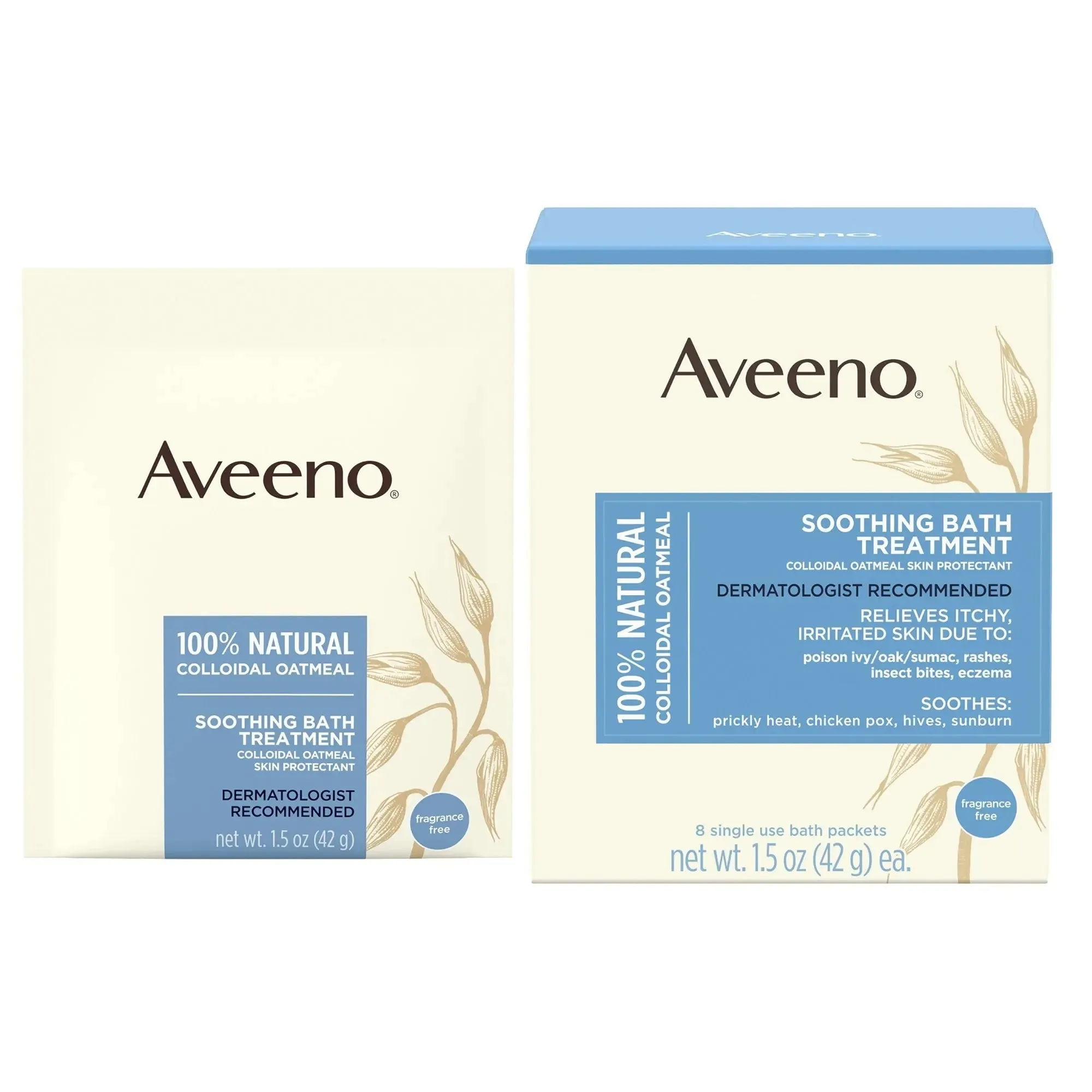 Aveeno® Soothing Oatmeal Bath Treatment, 1.5 oz. Packet