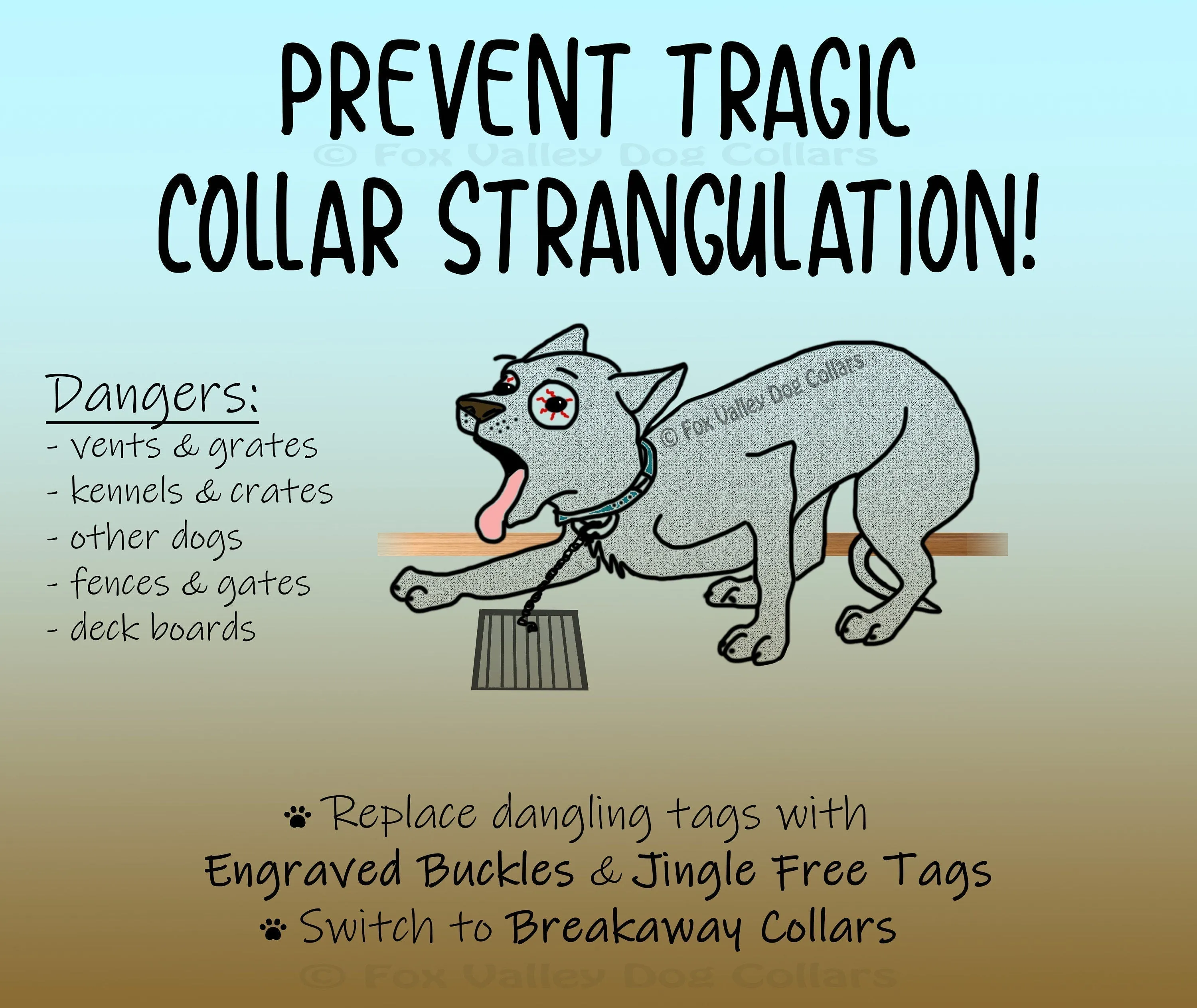 BREAKAWAY Personalized "Tie Dye" Patterned Collar