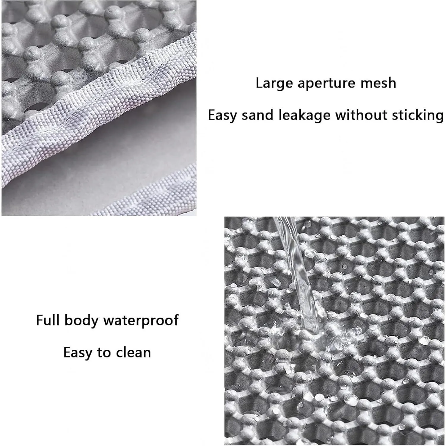 Cat Litter Mat Litter Trapping Mat, 24X35In/26X46In Double Layer Easy Clean Cat Litter Box Mat Cat Litter Trap Mats, Less Waste,Soft On Paws,Non-Slip,26X46In-Black