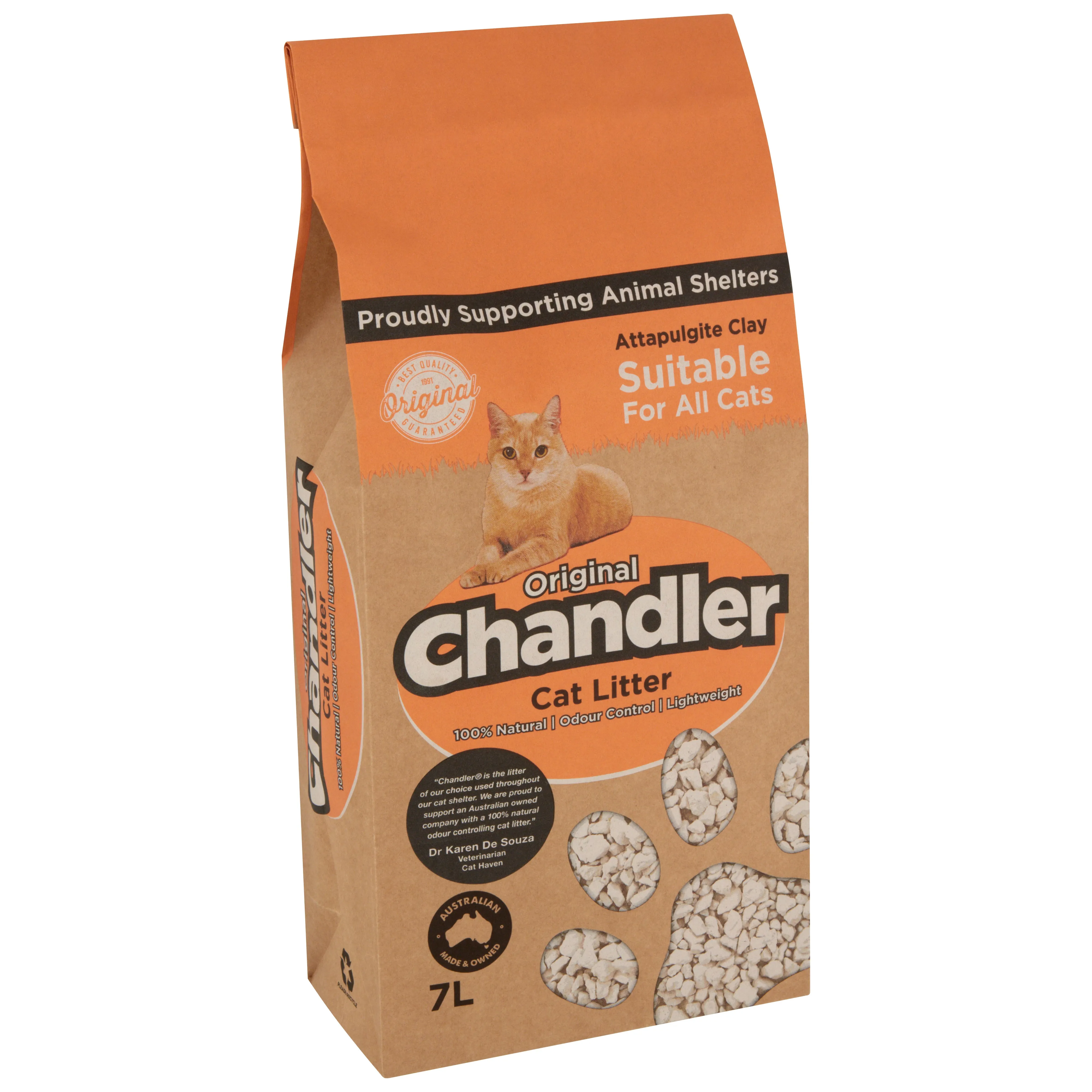 Chandler Original Natural Attapulgite Clay Cat Litter