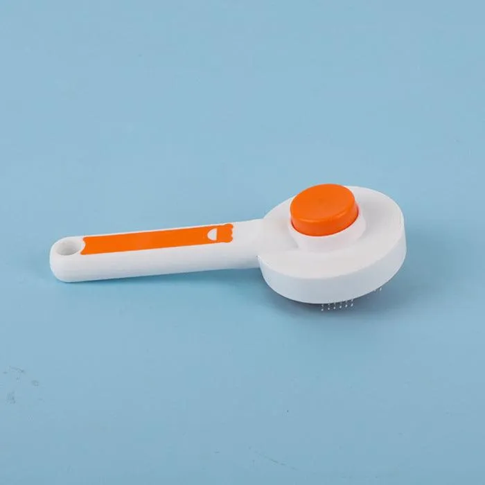 Colourful Pet Grooming Brush pet self-cleaning pin comb pet hair remover