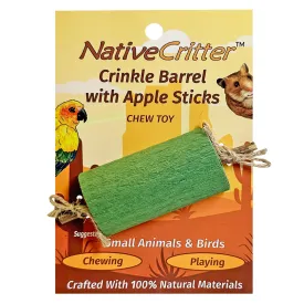 Crinkle Barrel With Apple Sticks