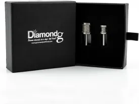 Diamondg - Professional Diamond Nail Rotary Grinder Bits Dogs - Painless Nail Trimmer Bits Won't Pull Hair or Get Hot - Pack of 2 - (1 Large, 1 Small)