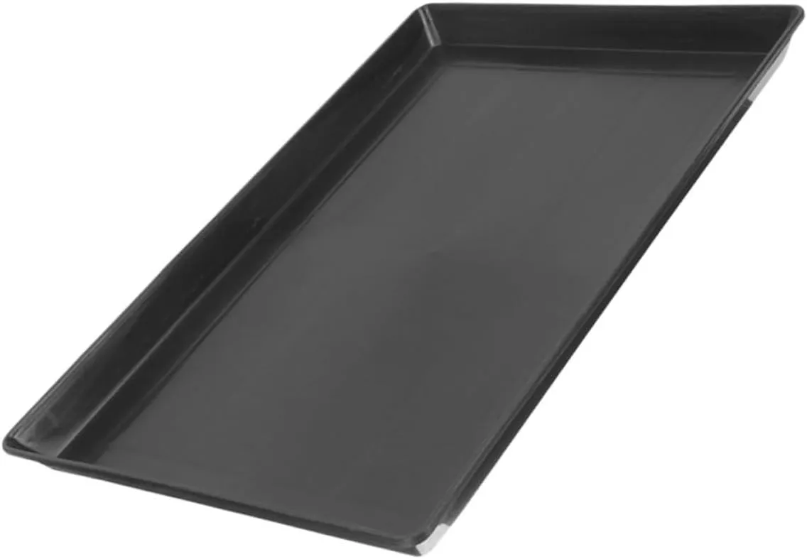 Dog Crate Tray Replacement Leakproof Plastic Tray for Small Dogs and Birds Stylish Design Fits Various Cages Easy to Pet Pan