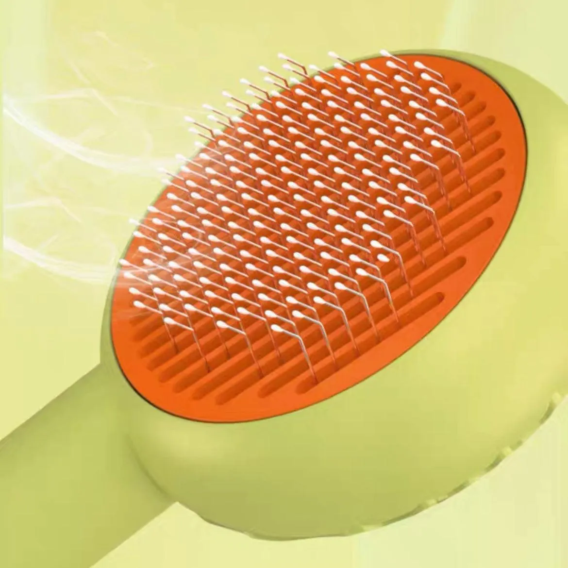 Donut Self-Cleaning Pet Grooming One-Click Hair Brush