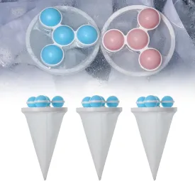 Floating Hair Filtering Mesh Removal, 2025 Upgrade Pet Hair Remover for Laundry, Reusable Hair Catcher Washer Machine, Hair Filter Cleaning Mesh Bag Dog Cat Hair Remover for Laundry (Blue)