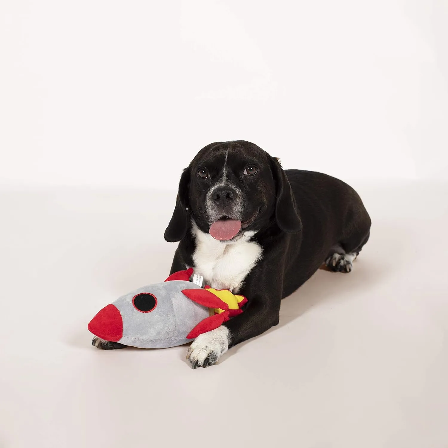 Fringe Studio Dog Toy, Rocket Ship-Plush Pet Toy (289349)