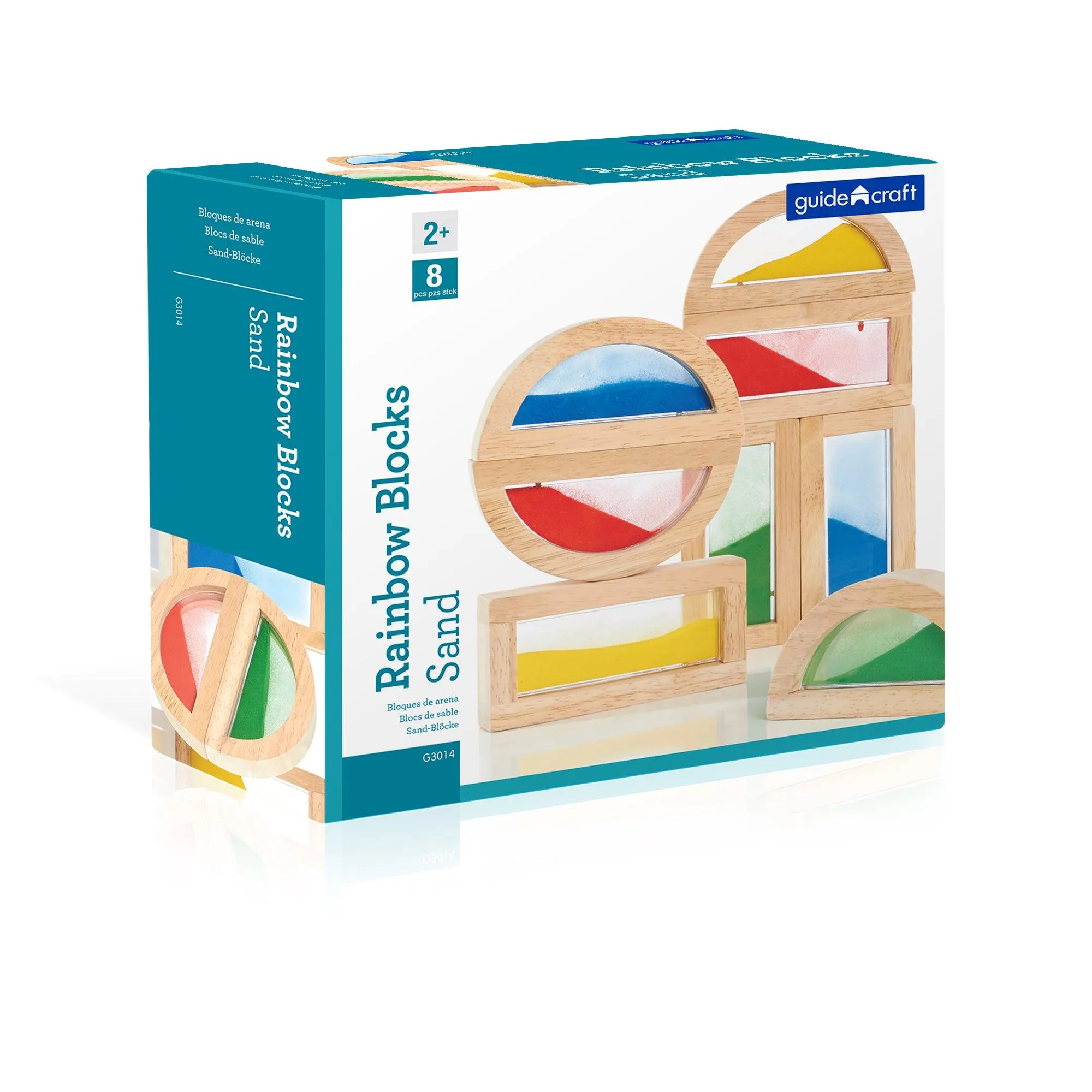Guidecraft Rainbow Blocks – Sand