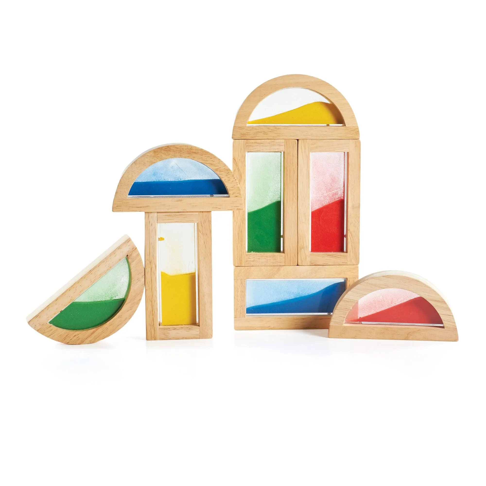 Guidecraft Rainbow Blocks – Sand