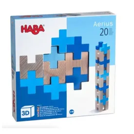 HABA 3D Aerius 20 Wooden Blocks Stacking Game