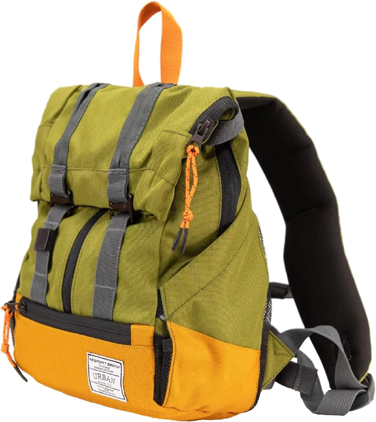 K9 Sport Sack | Dog Carrier Adjustable Backpack (Small, Urban 3 - Leafy)
