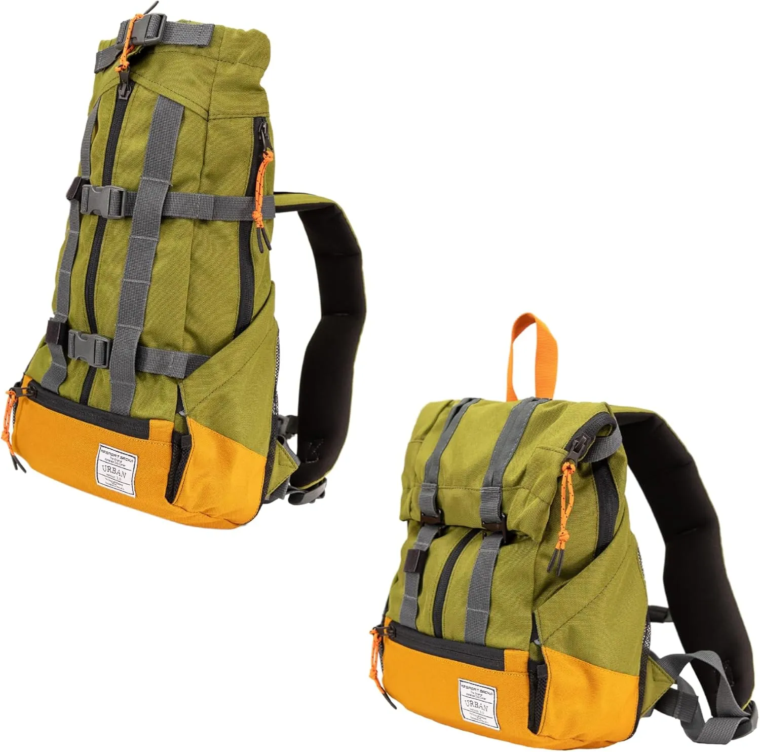 K9 Sport Sack | Dog Carrier Adjustable Backpack (Small, Urban 3 - Leafy)
