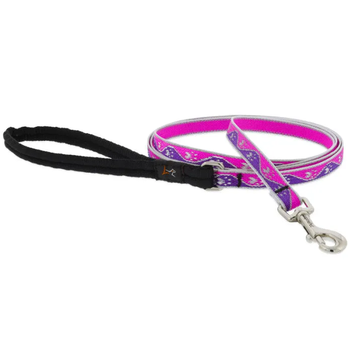 LUPINE High Lights Pink Paws Leashes