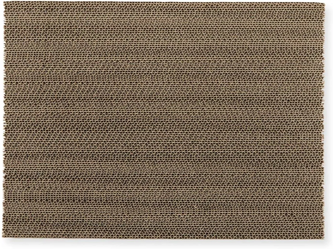 Necoichi Cardboard Cat Scratcher Bed for Indoor Cats - Cat Scratching Board (16" Wide, c. Replacement 2 Pads)