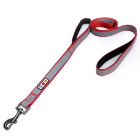 Padded 2 Handle Reflective Leash 6-FT