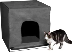 Pet Gear Pro Pawty for Cats with Tray, Put an end to Scattered Litter, Foldable, Easy Clean, Litterbox not Included, 2 Models, 2 Colors