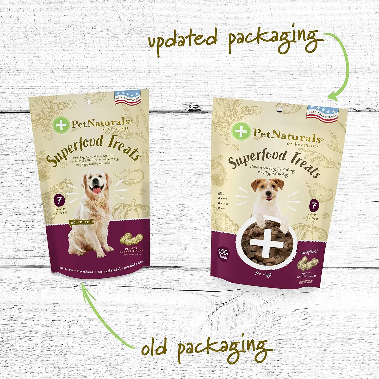 Pet Naturals Superfood Dog Treats with Blueberry and Kale - No Corn, Wheat or Artificial Ingredients - Healthy Snacks for Good Behavior and Training - Chicken Flavor, 100 Chews (Pack of 1)