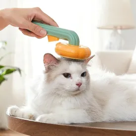 Pumpkin Design Needle Comb for Dog and Cat Grooming
