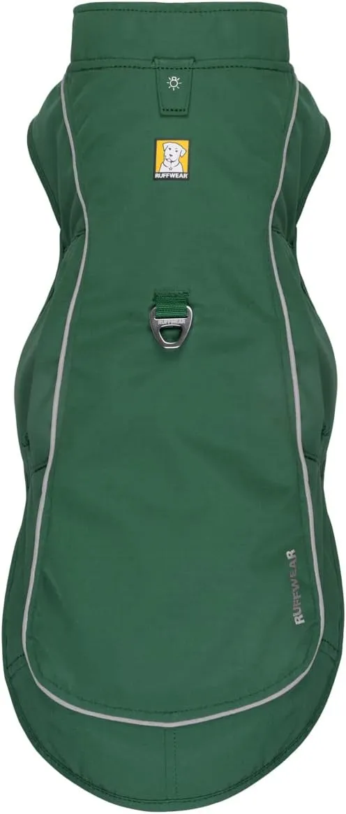 Ruffwear, Overcoat Fuse Jacket Harness Combo for Dogs, Evergreen, XX-Small