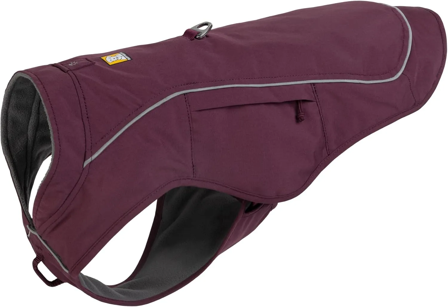 Ruffwear, Overcoat Fuse Jacket Harness Combo for Dogs, Purple Rain, X-Small