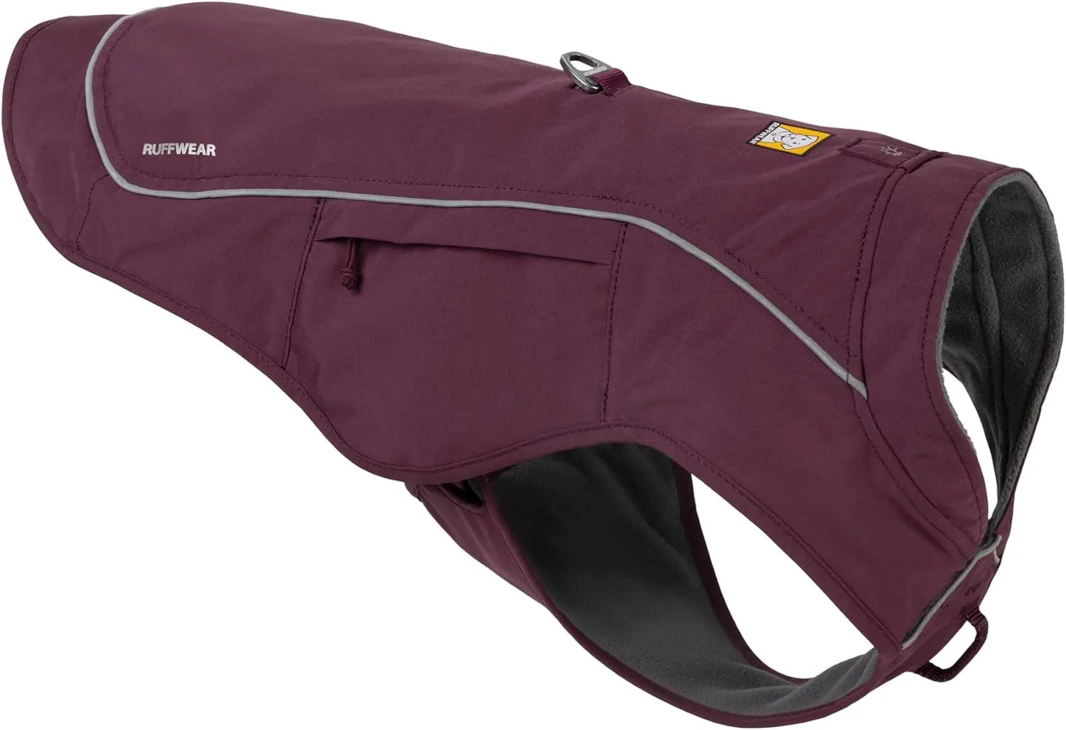 Ruffwear, Overcoat Fuse Jacket Harness Combo for Dogs, Purple Rain, X-Small