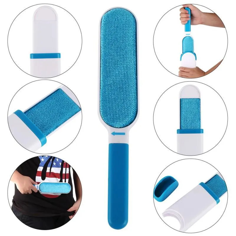 Self Cleaning Pet Fur Wizard and Brush Set