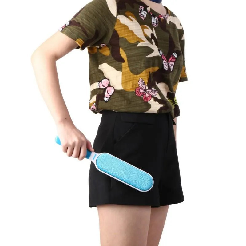 Self Cleaning Pet Fur Wizard and Brush Set