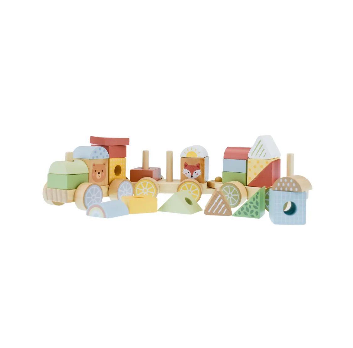 Stacking Blocks Train