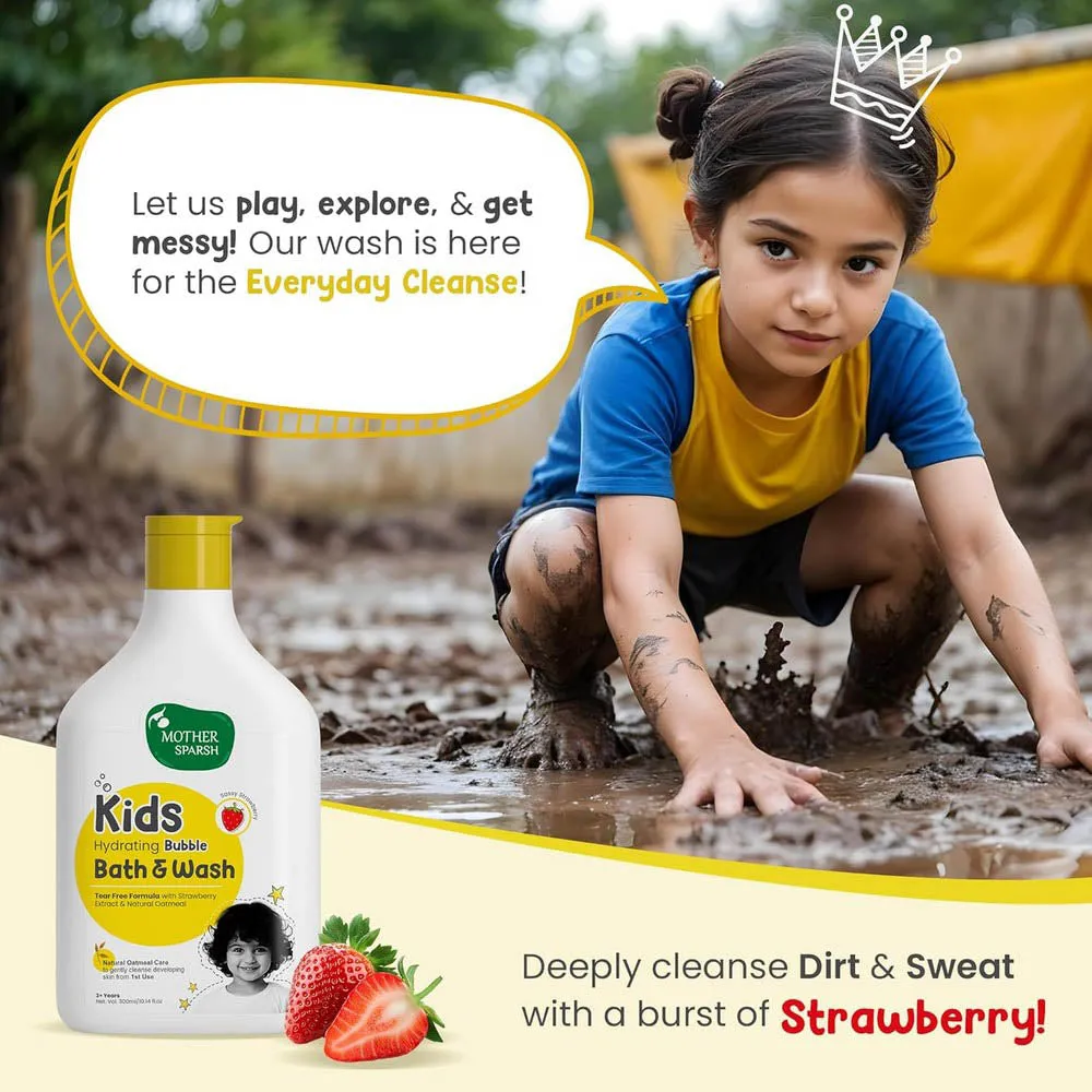 Strawberry Bubble Bath & Wash - 300ml