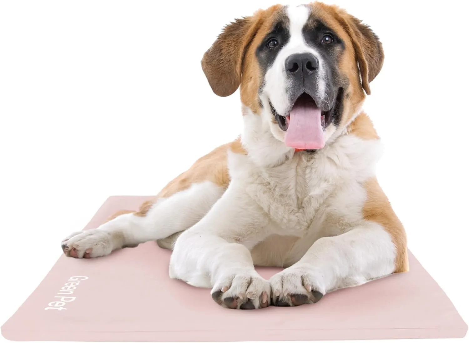 The Green Pet Shop Dog Cooling Mat Cover - Extra Large, Nude/Pink - Protect Your Cool Pet Pad from Dirt & Damage - Machine Washable