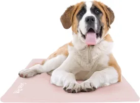 The Green Pet Shop Dog Cooling Mat Cover - Extra Large, Nude/Pink - Protect Your Cool Pet Pad from Dirt & Damage - Machine Washable