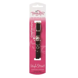 Trouble and Trix Collar High St Stretch Black